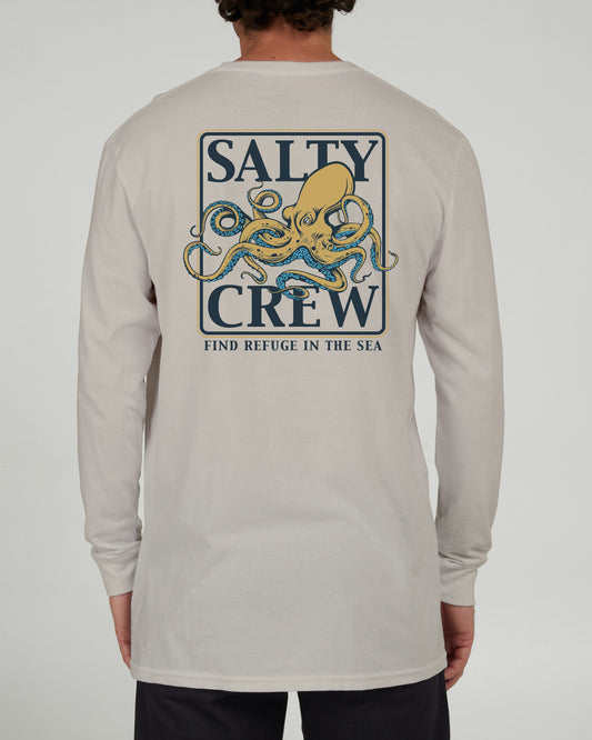 Salty Crew Uomo - Ink Slinger Standard L/S Tee - Bone