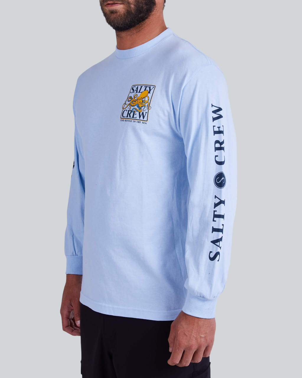 Inktroller Licht Blue Standaard L/S Tee