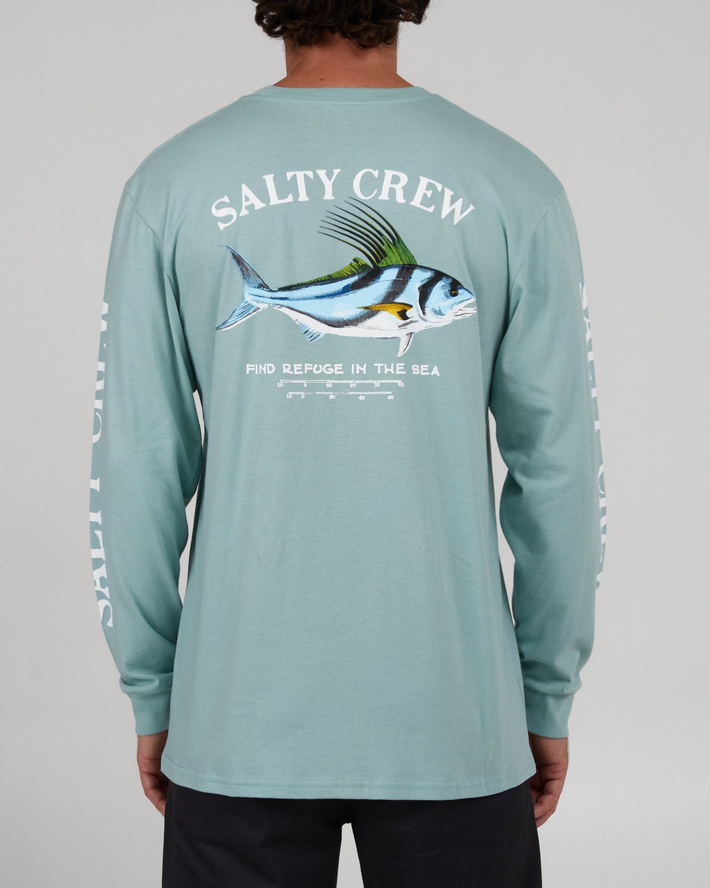 Salty Crew Uomo - Gallo Premium L/S Tee - Sgombro