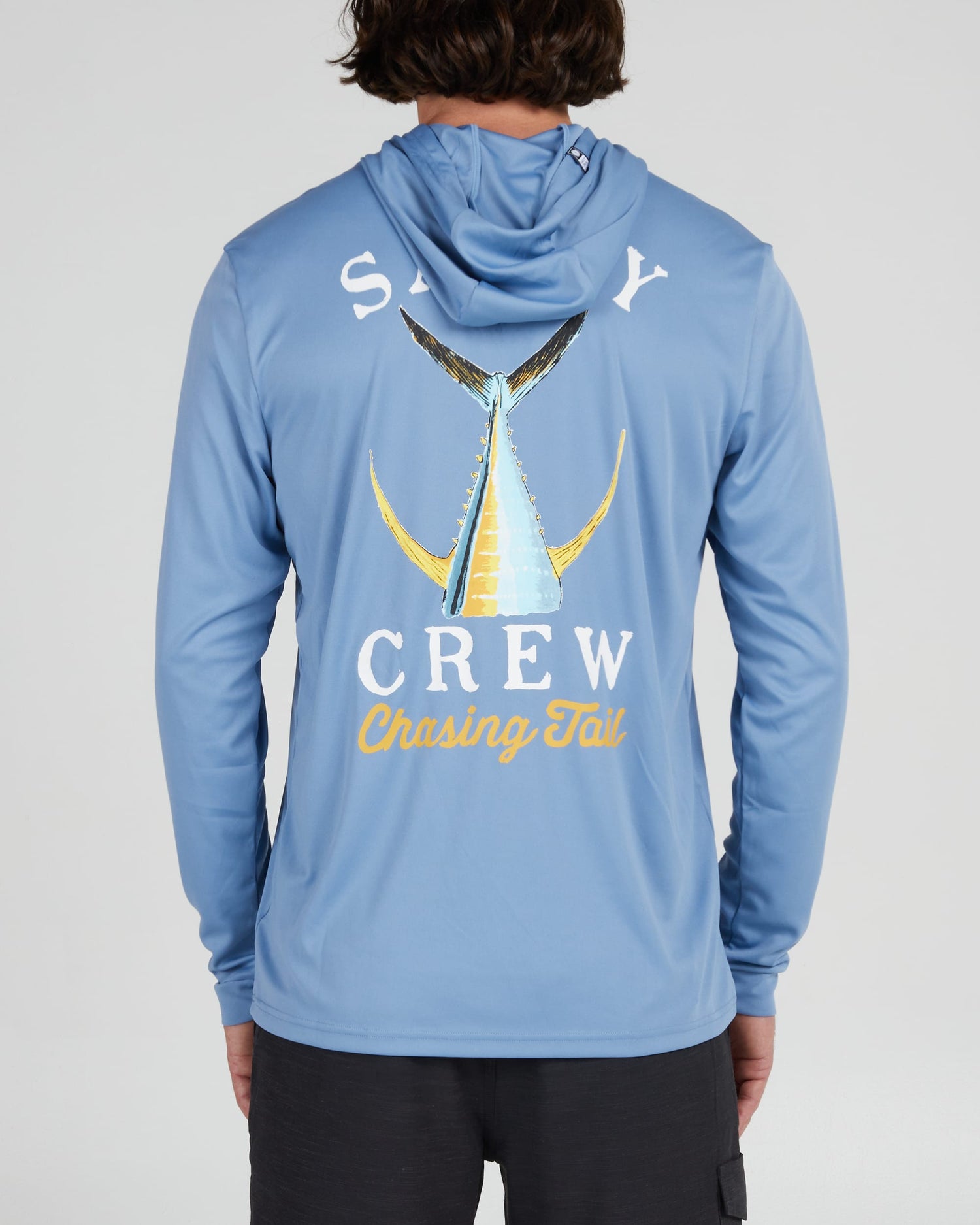 Salty Crew Uomo - Tailed Hood Sunshirt - Marine Blue