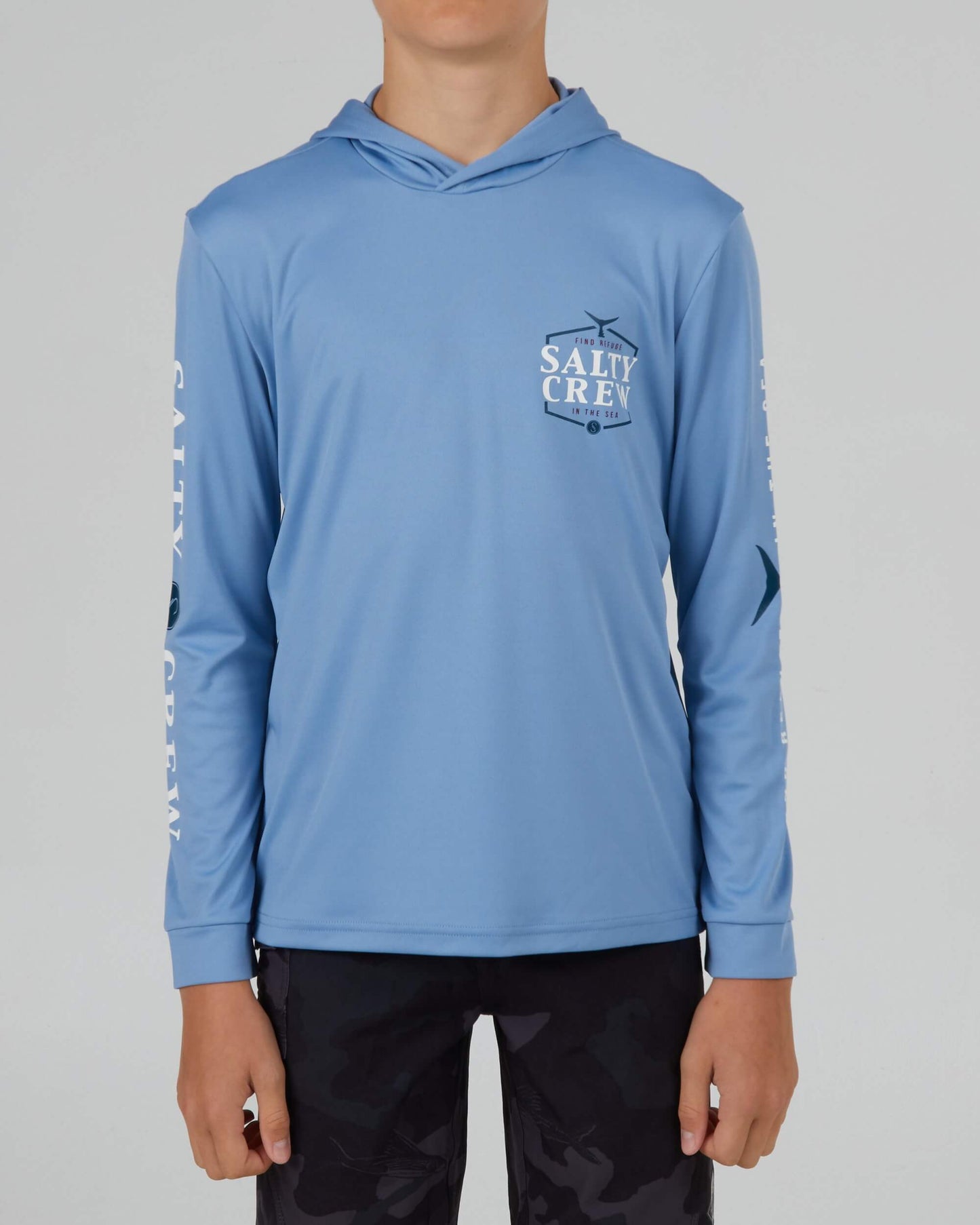 Salty Crew Boys - Skipjack Boys  Camiseta con capucha - Marino Blue