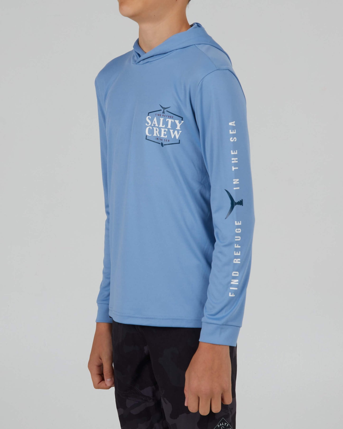 Salty Crew Boys - Skipjack Boys  Camiseta con capucha - Marino Blue