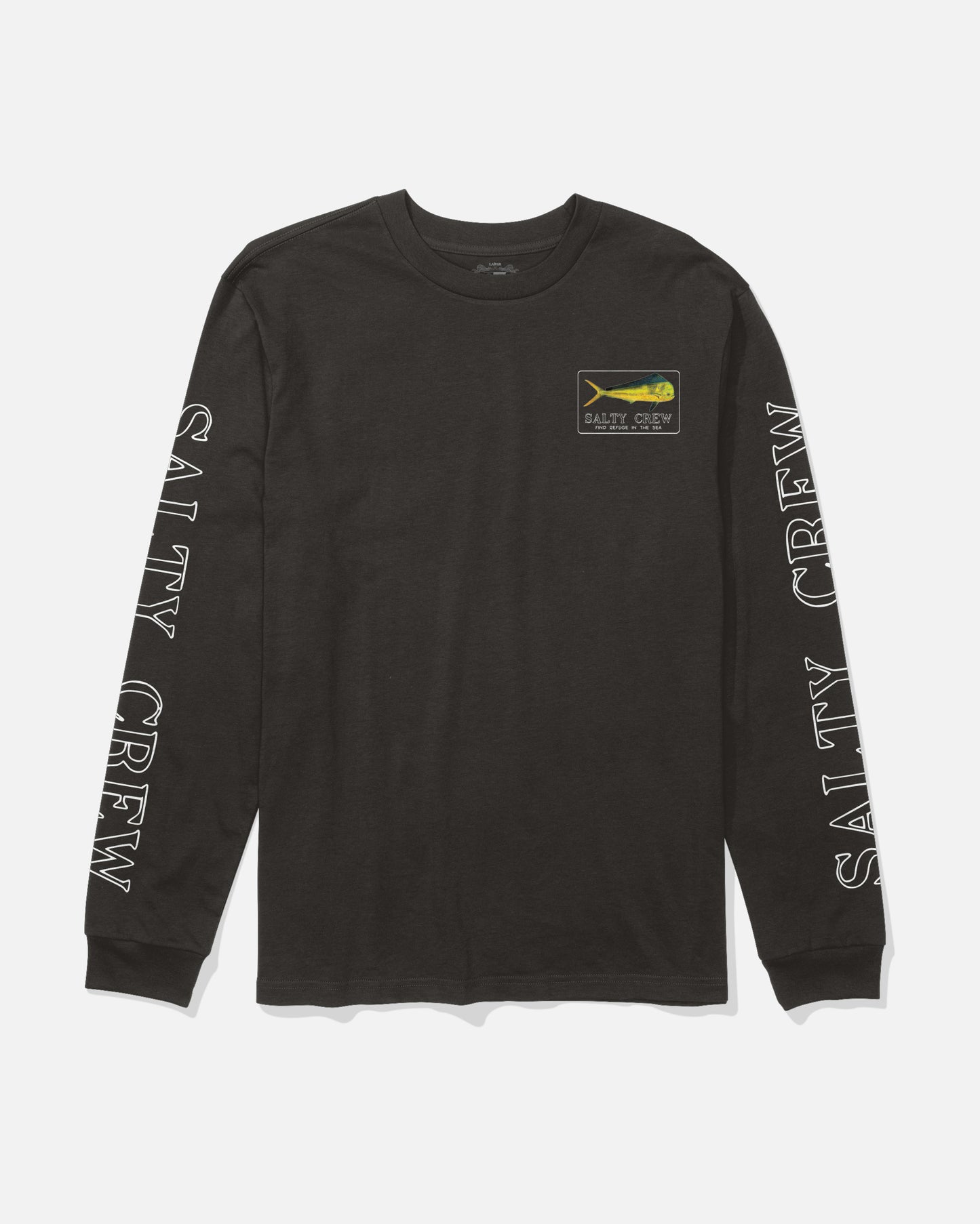 Golden Mahi Premium L/S Tee - Black