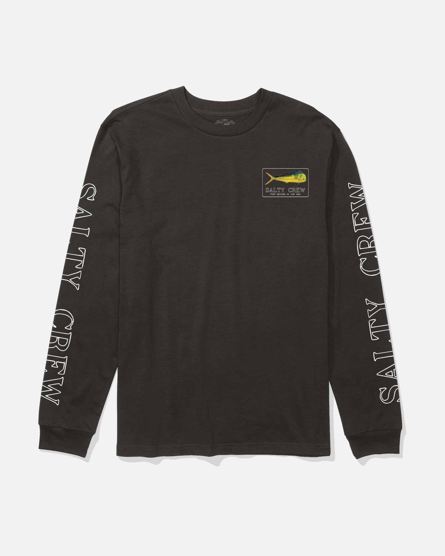 Golden Mahi Premium L/S Tee - Black