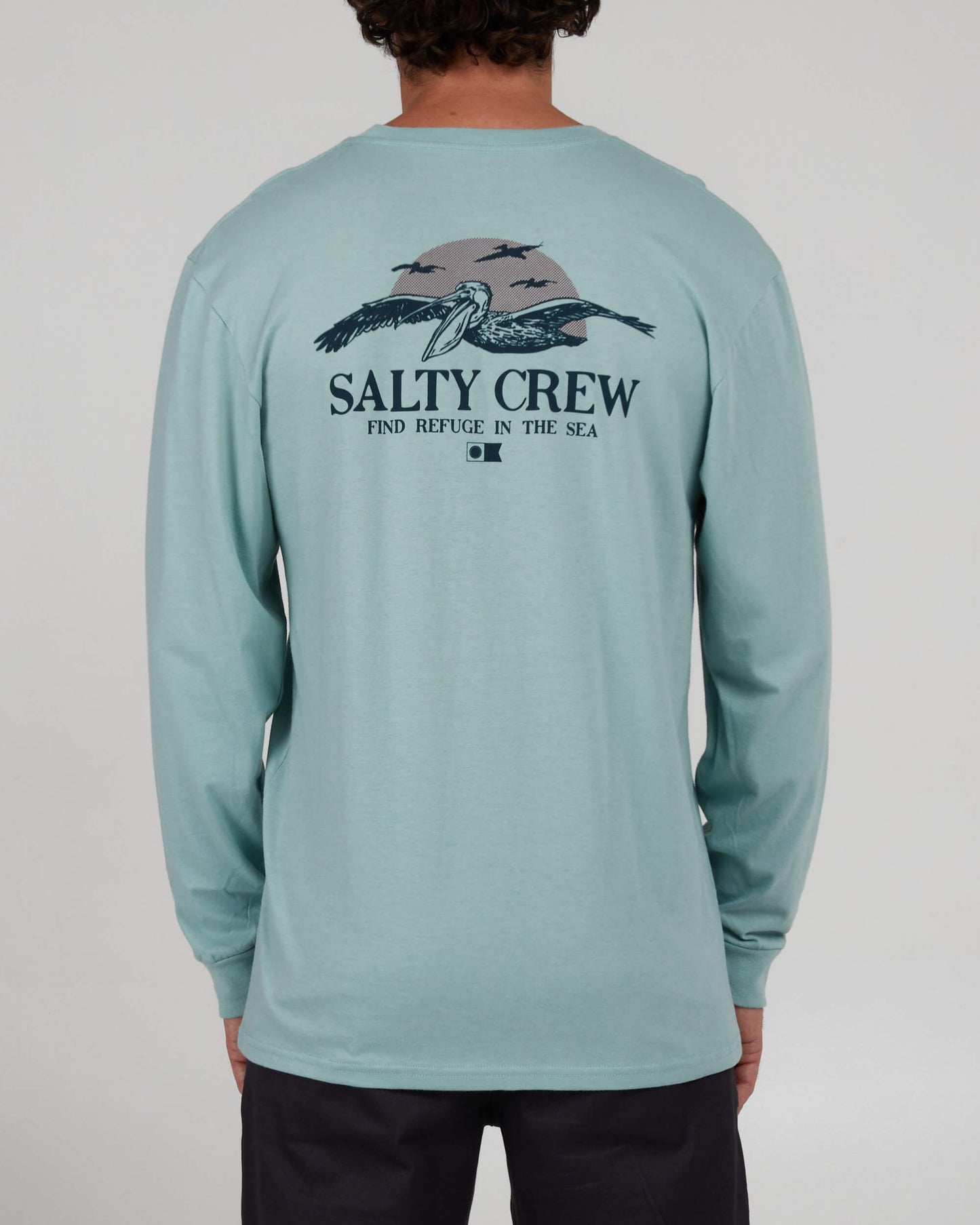 Salty Crew Hombres - Soarin Premium L/S Tee - Caballa