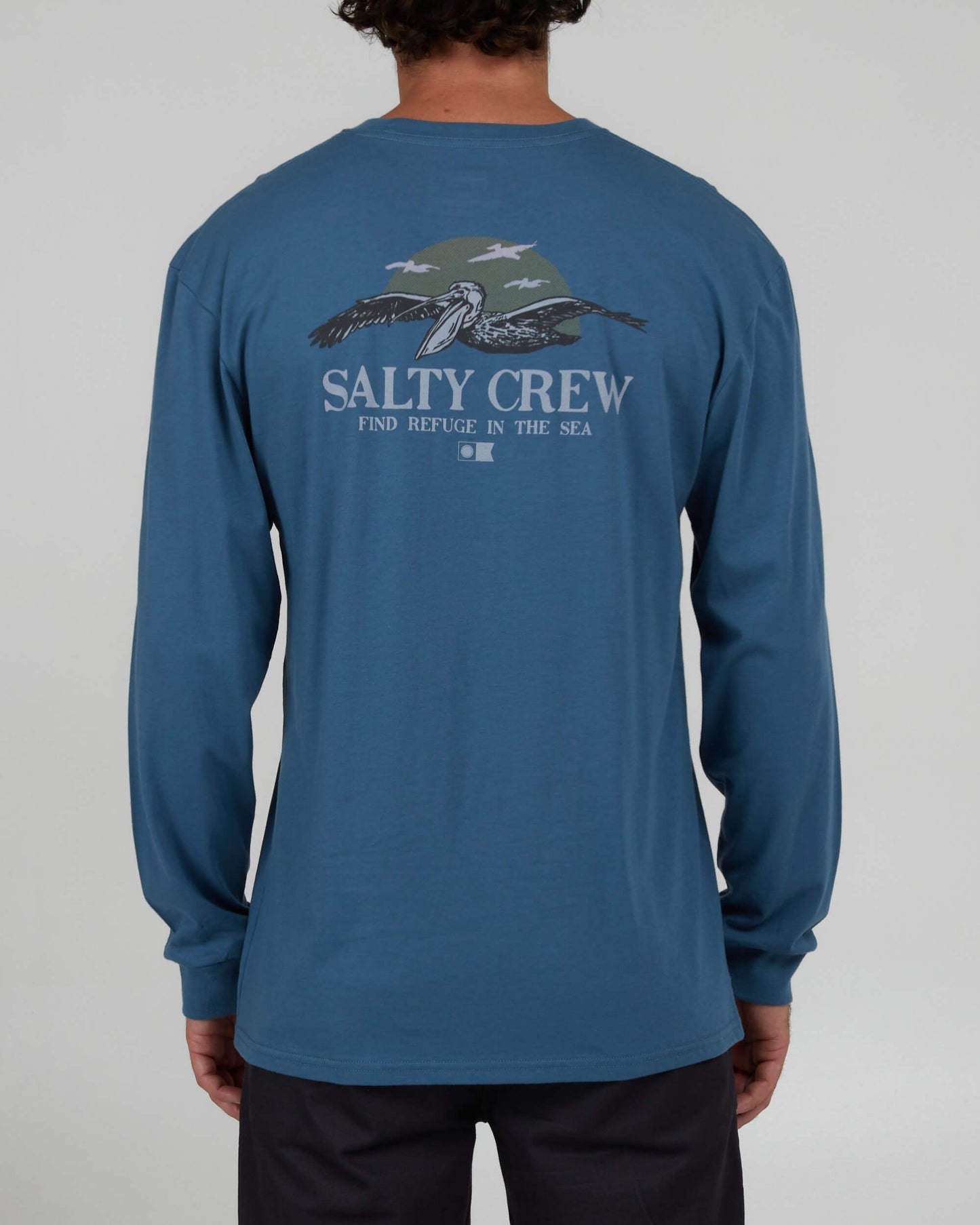 Salty Crew Heren - Soarin Premium L/S Tee - Lei