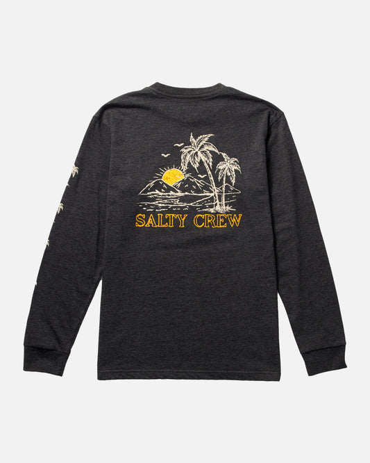 Unwind  L/S Tee Kids - Black