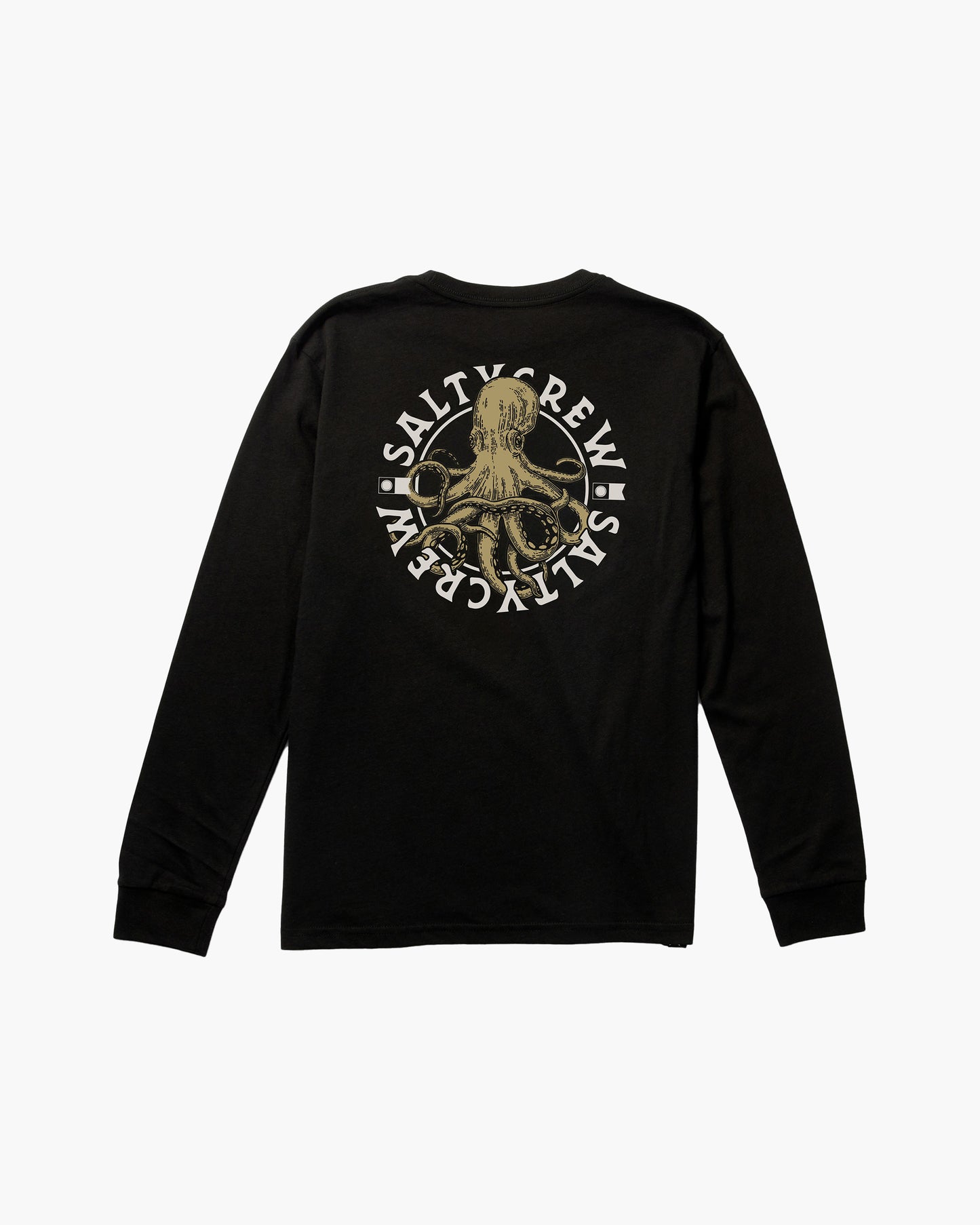 Salty Crew Homem - Tentáculos Premium L/S Tee - Black