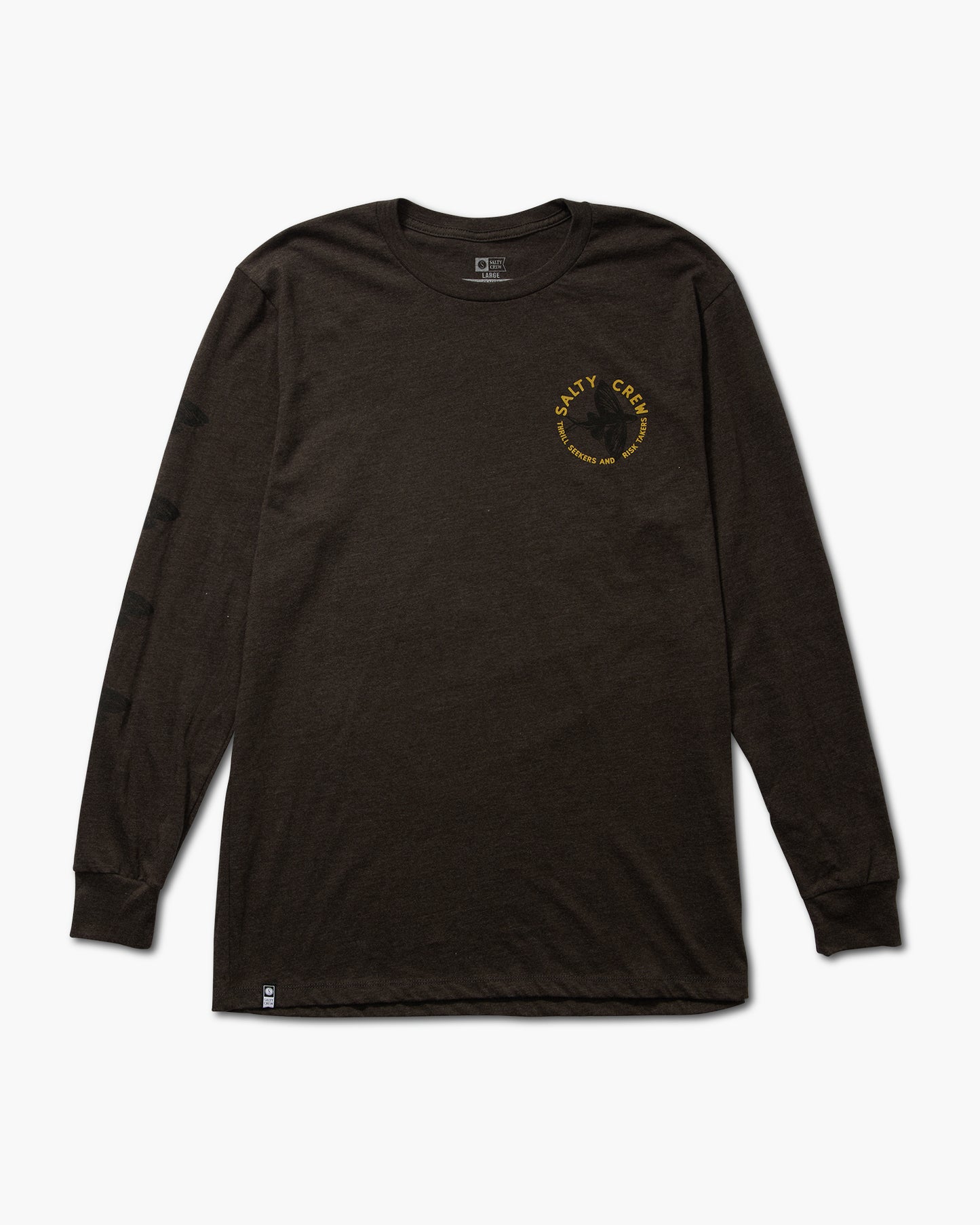 Fly By L/S Tee - Charcoal Heather