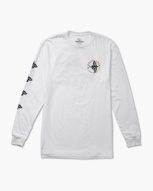 Fly By L/S Tee - White