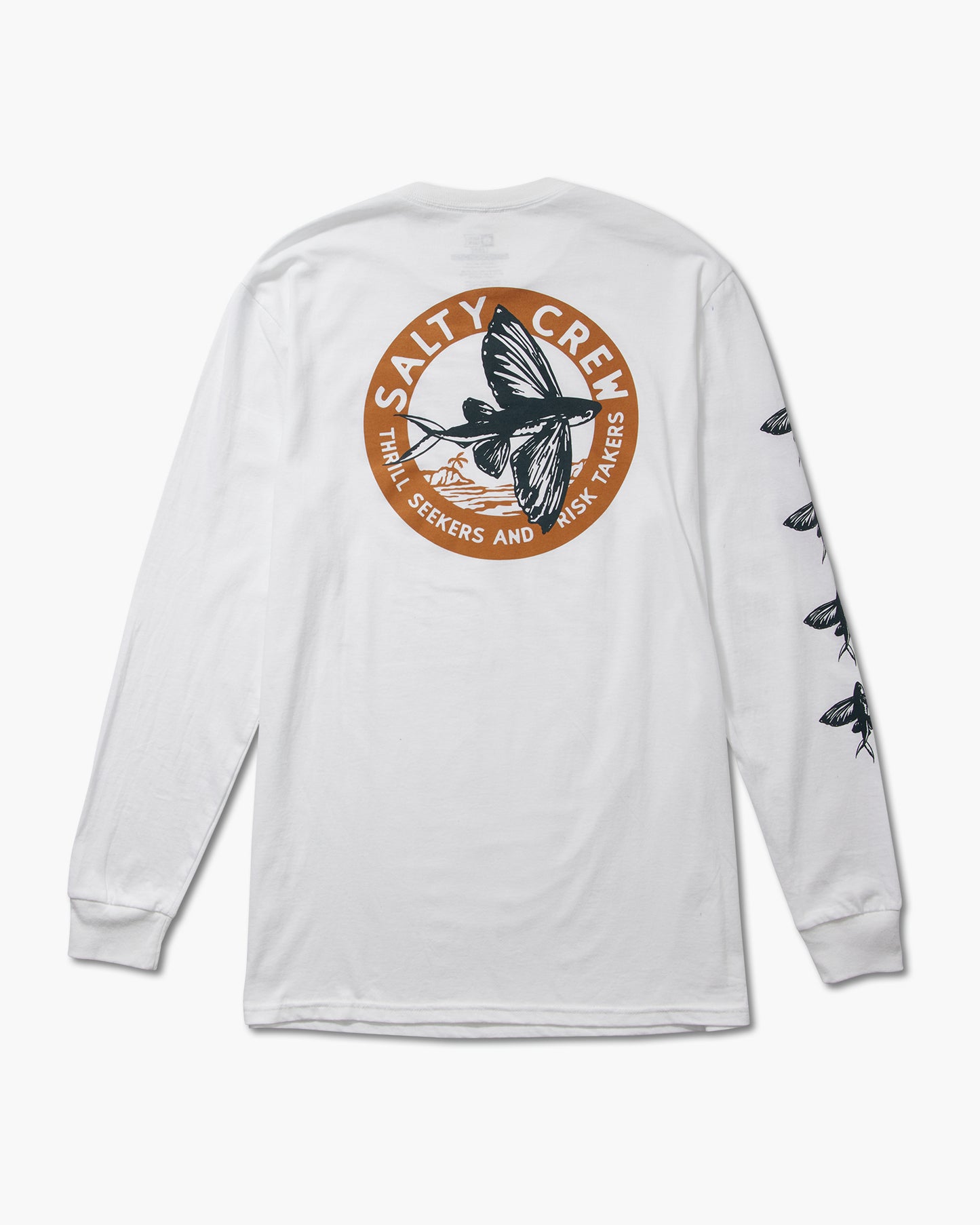 Fly By L/S Tee - White