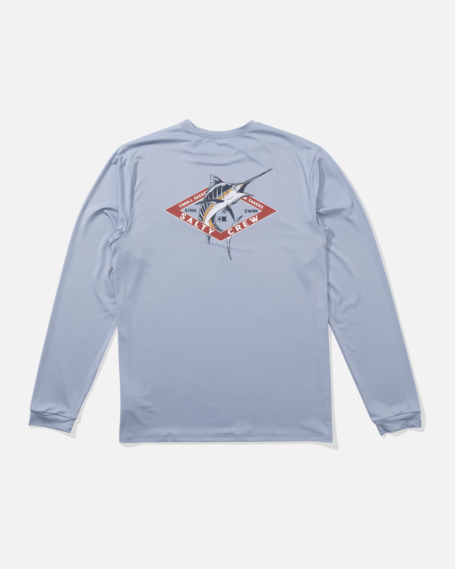 Salty crew SUN PROTECTION Diamond Marlin Sunshirt - Blue Fog in Blue Fog