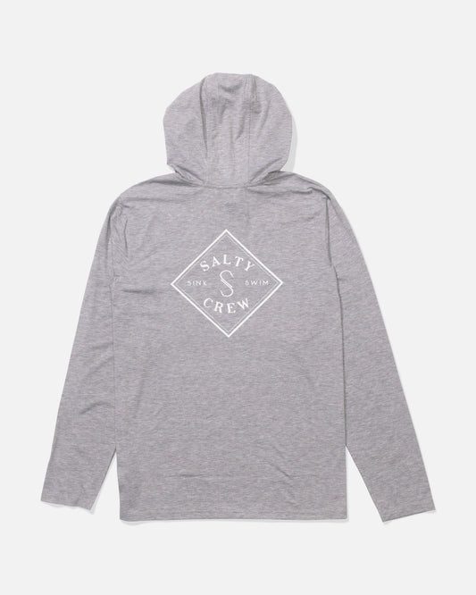 Tippet Hood Tech Tee - Quarry