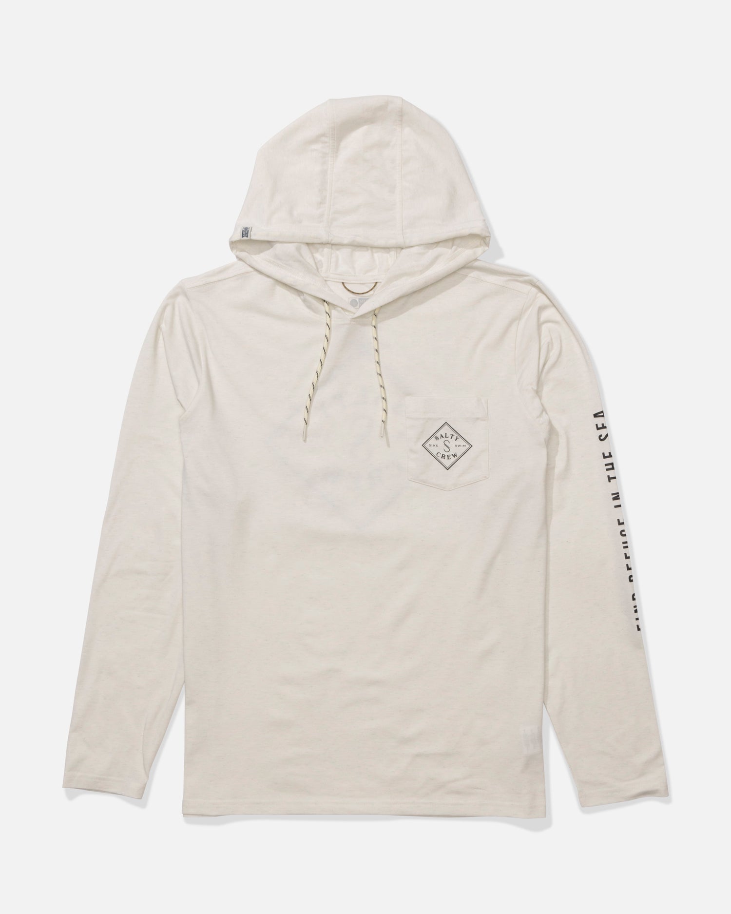 Tippet Hood Tech Tee - White