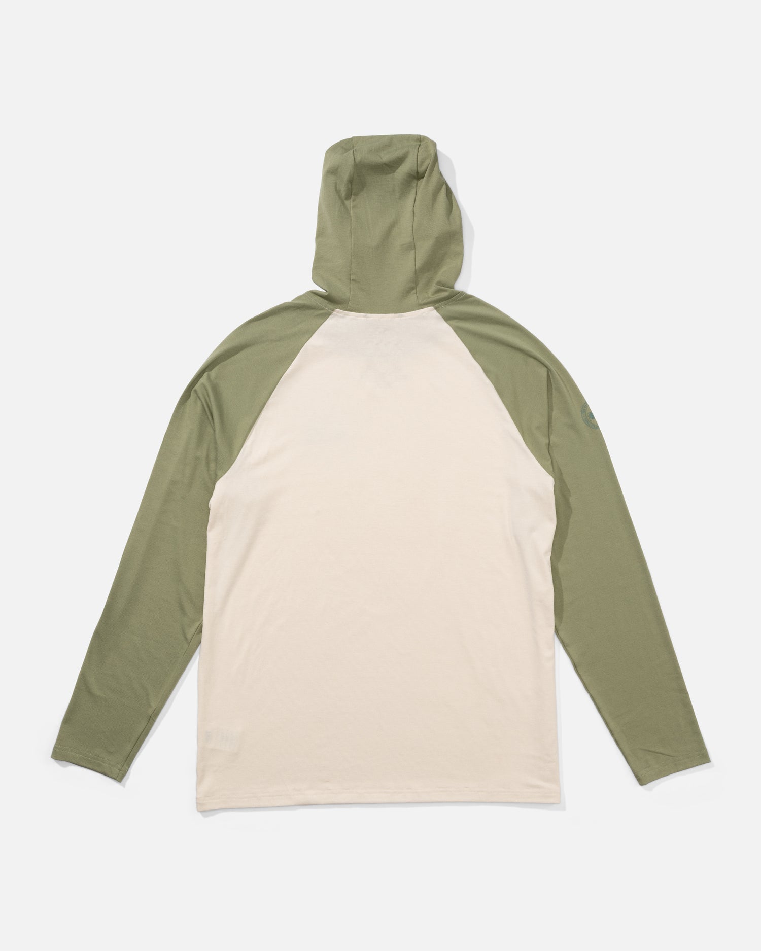Mariner Hood Tech Tee - Birch Oil Green