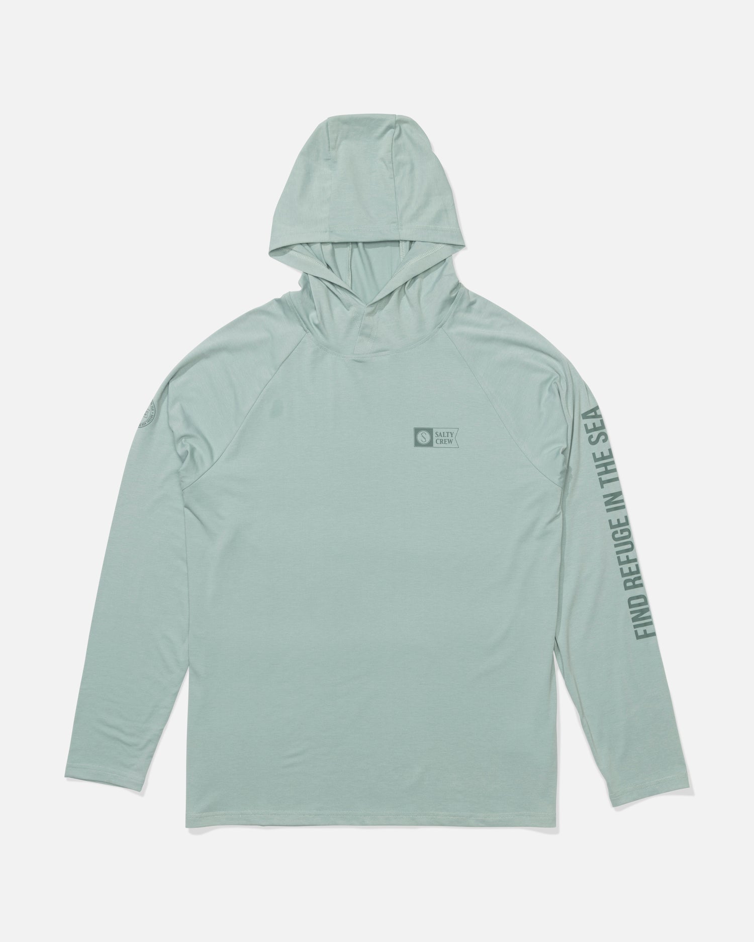 Mariner Hood Tech Tee - Marine