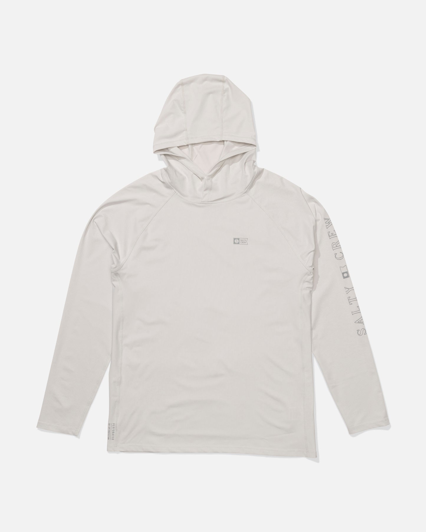 Apex Perforated Sunshirt - Light Grey