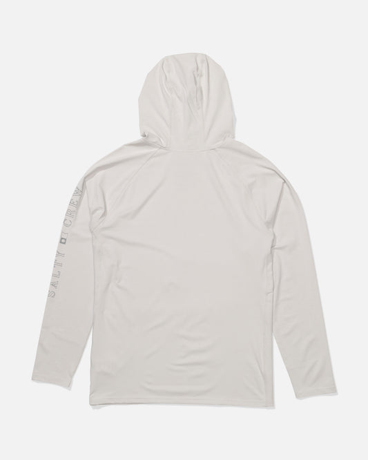 Apex Perforated Sunshirt - Light Grey