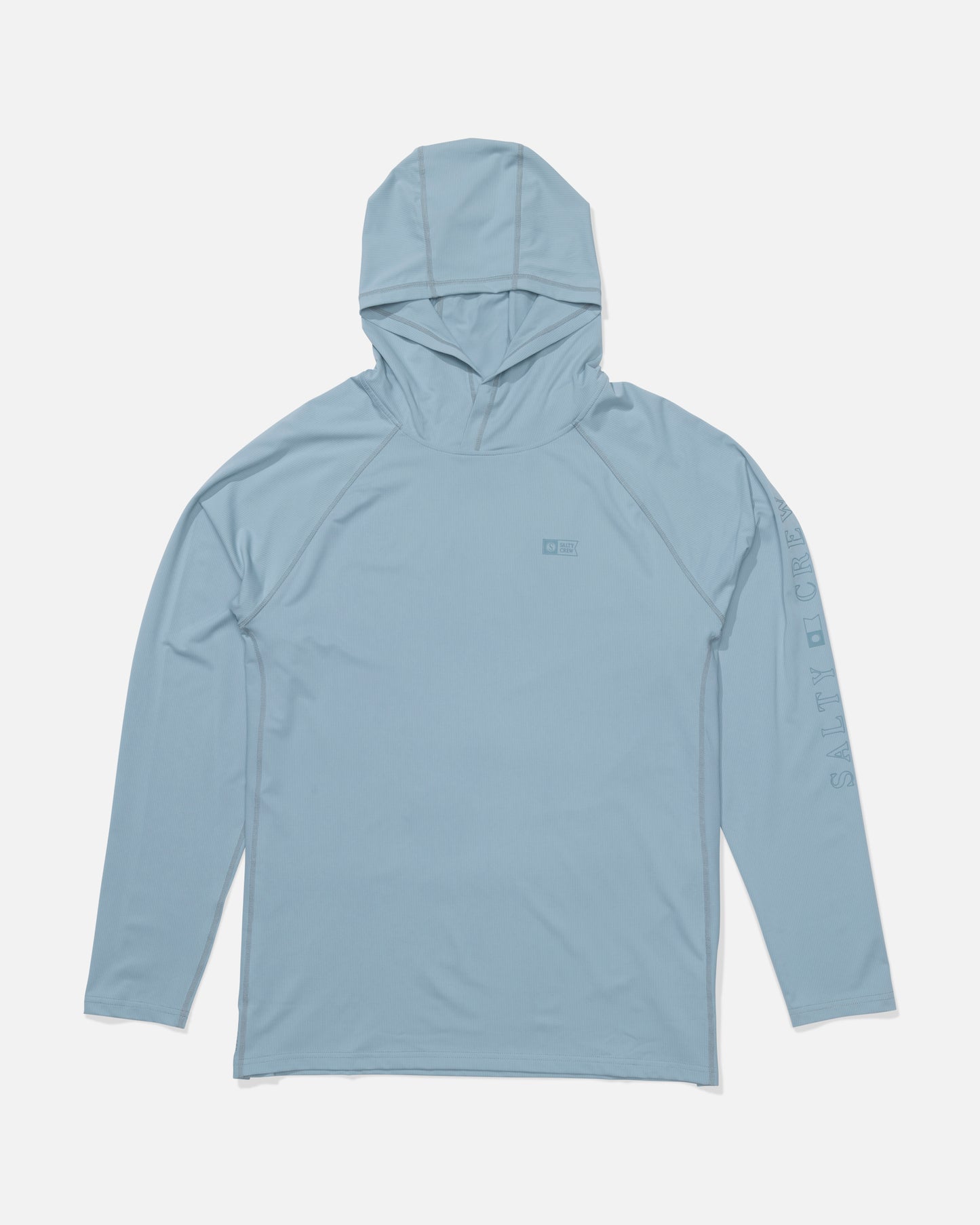 Apex Perforated Sunshirt - Mineral Blue