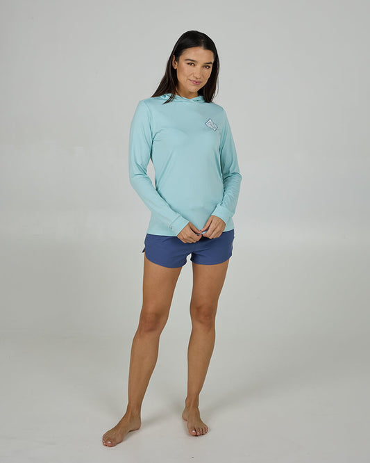 Tippet Fill Hood Sunshirt - Oasis