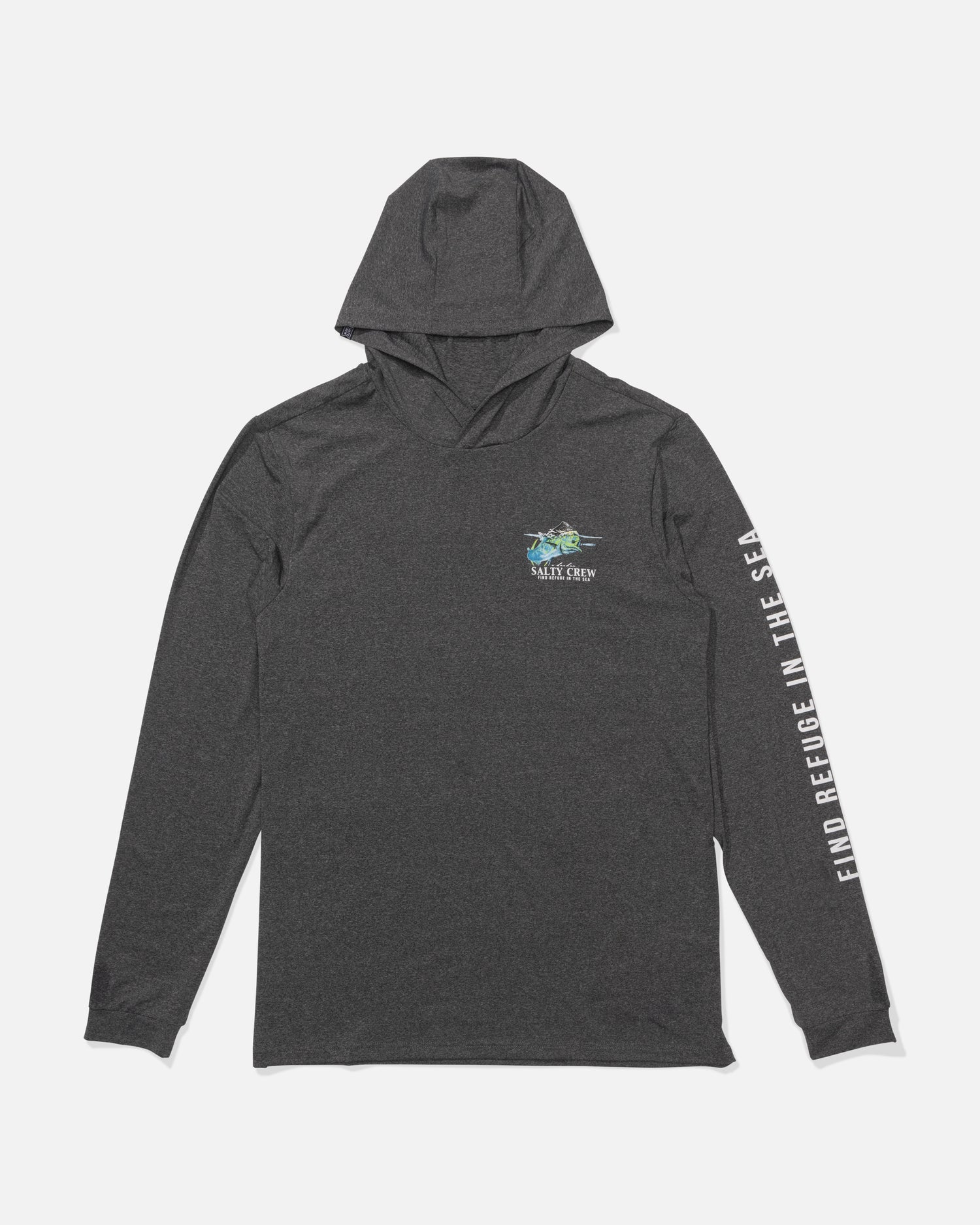 Surface Hood Sunshirt - Charcoal Heather