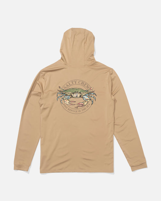 Jimmy Hooded Sunshirt - Khaki