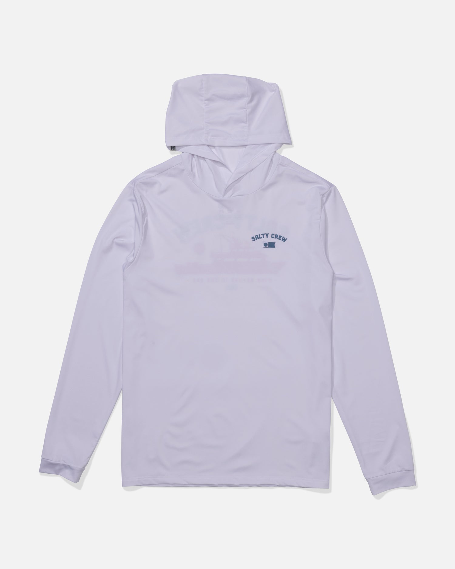 Overnight Hood Sunshirt - White