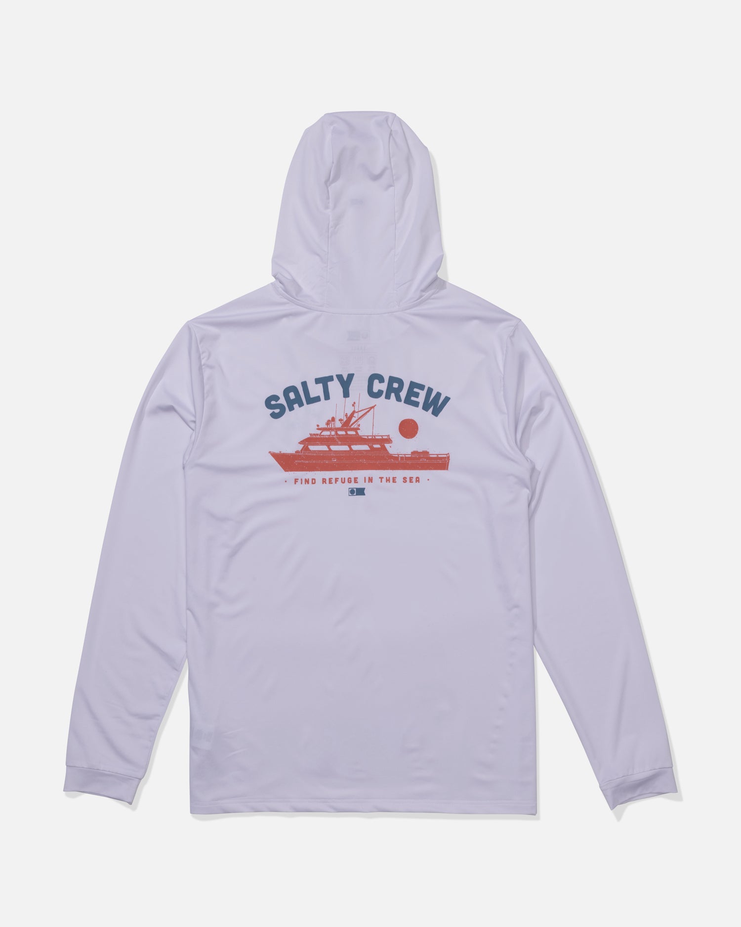 Overnight Hood Sunshirt - White