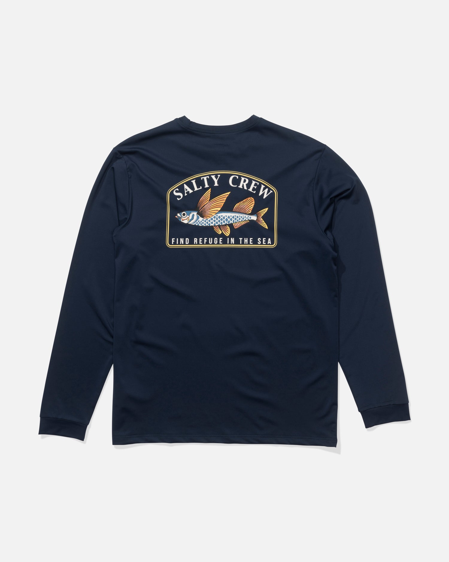 Fly Home Ls Sunshirt - Navy
