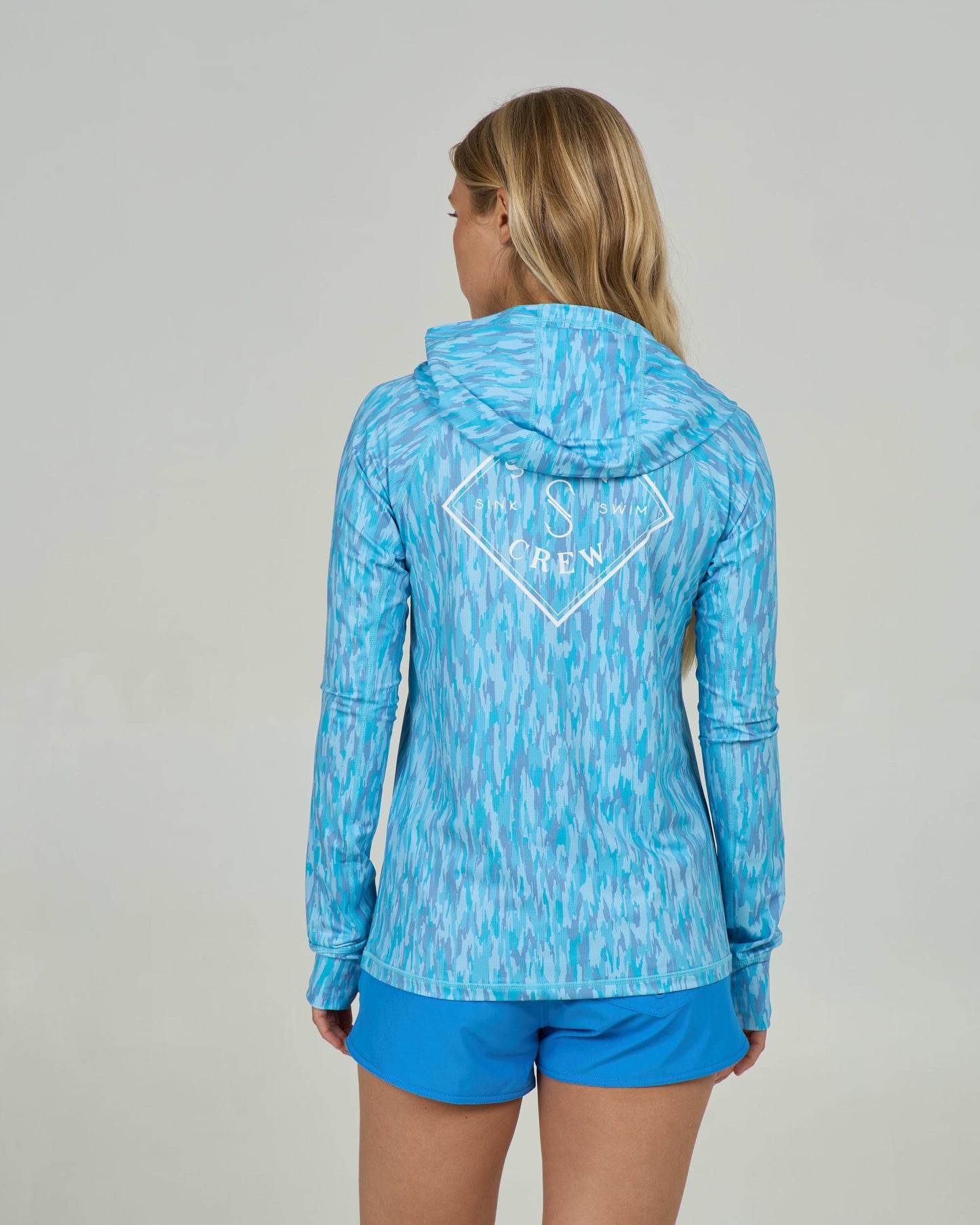 Apex Sunshirt - Pool Blue