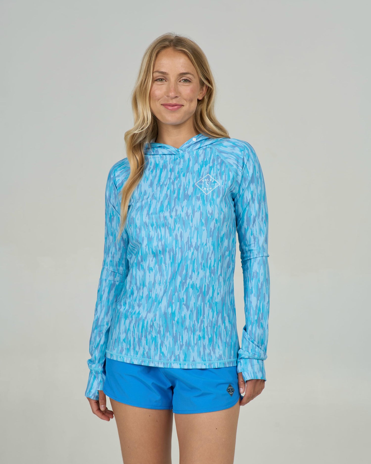 Apex Sunshirt - Pool Blue