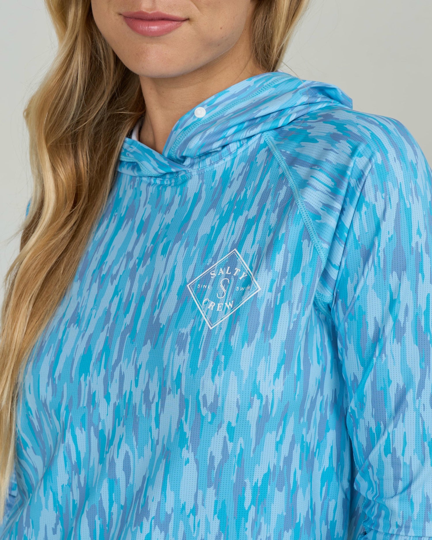 Apex Sunshirt - Pool Blue