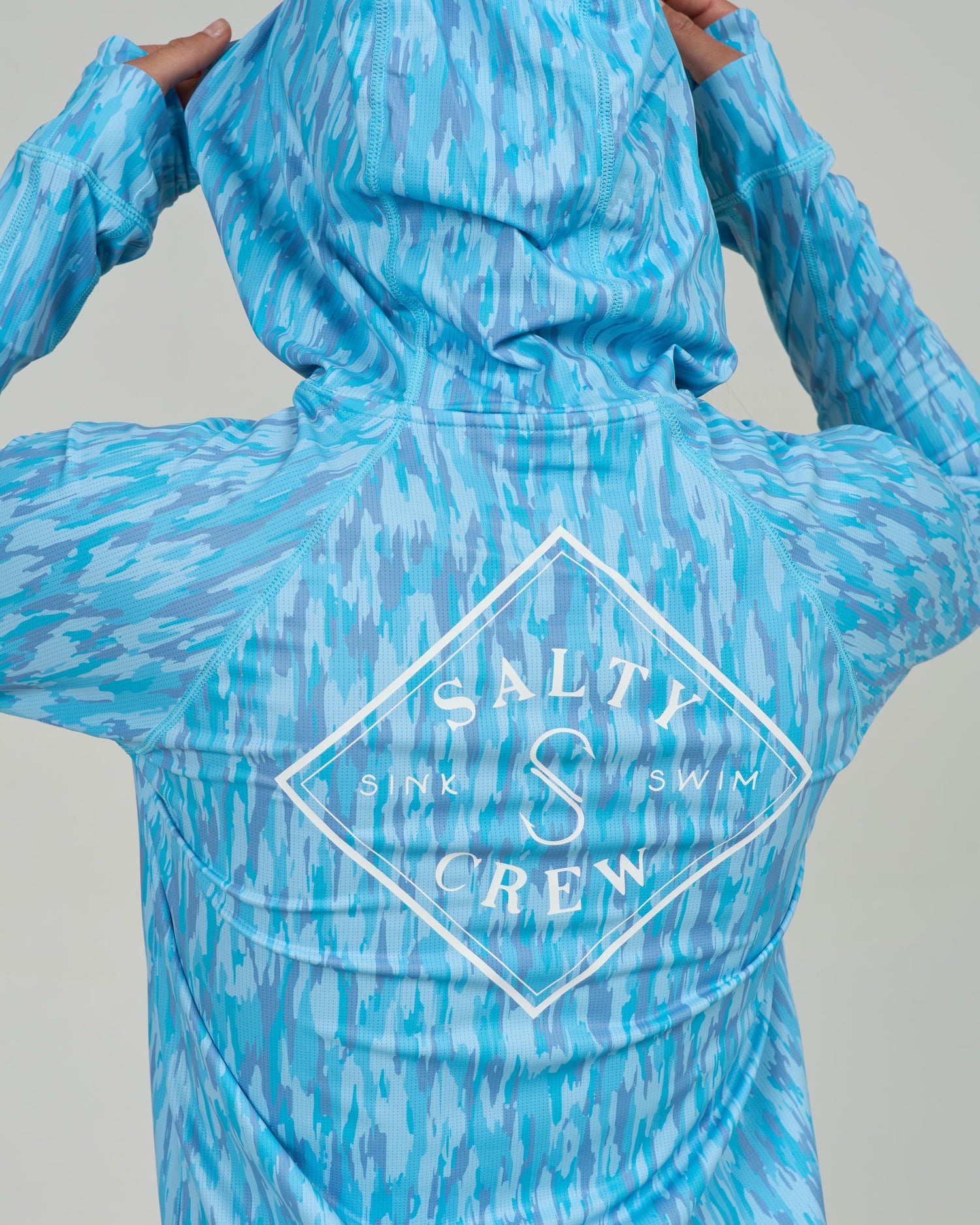 Apex Sunshirt - Pool Blue