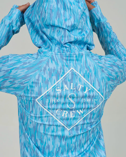 Apex Sunshirt - Pool Blue