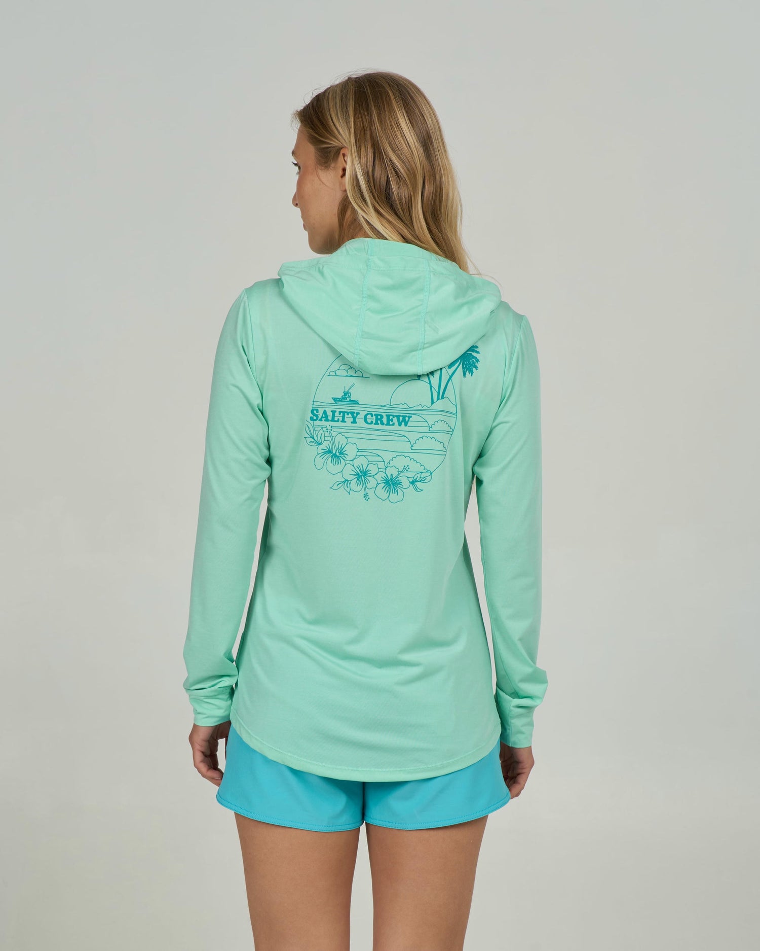 Heatwave Hooded Sunshirt - Mint