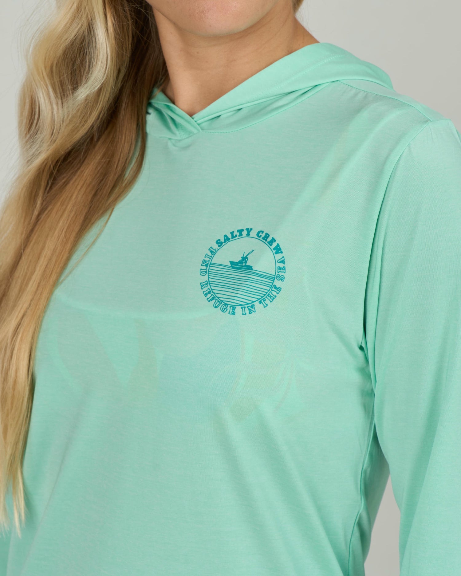 Heatwave Hooded Sunshirt - Mint