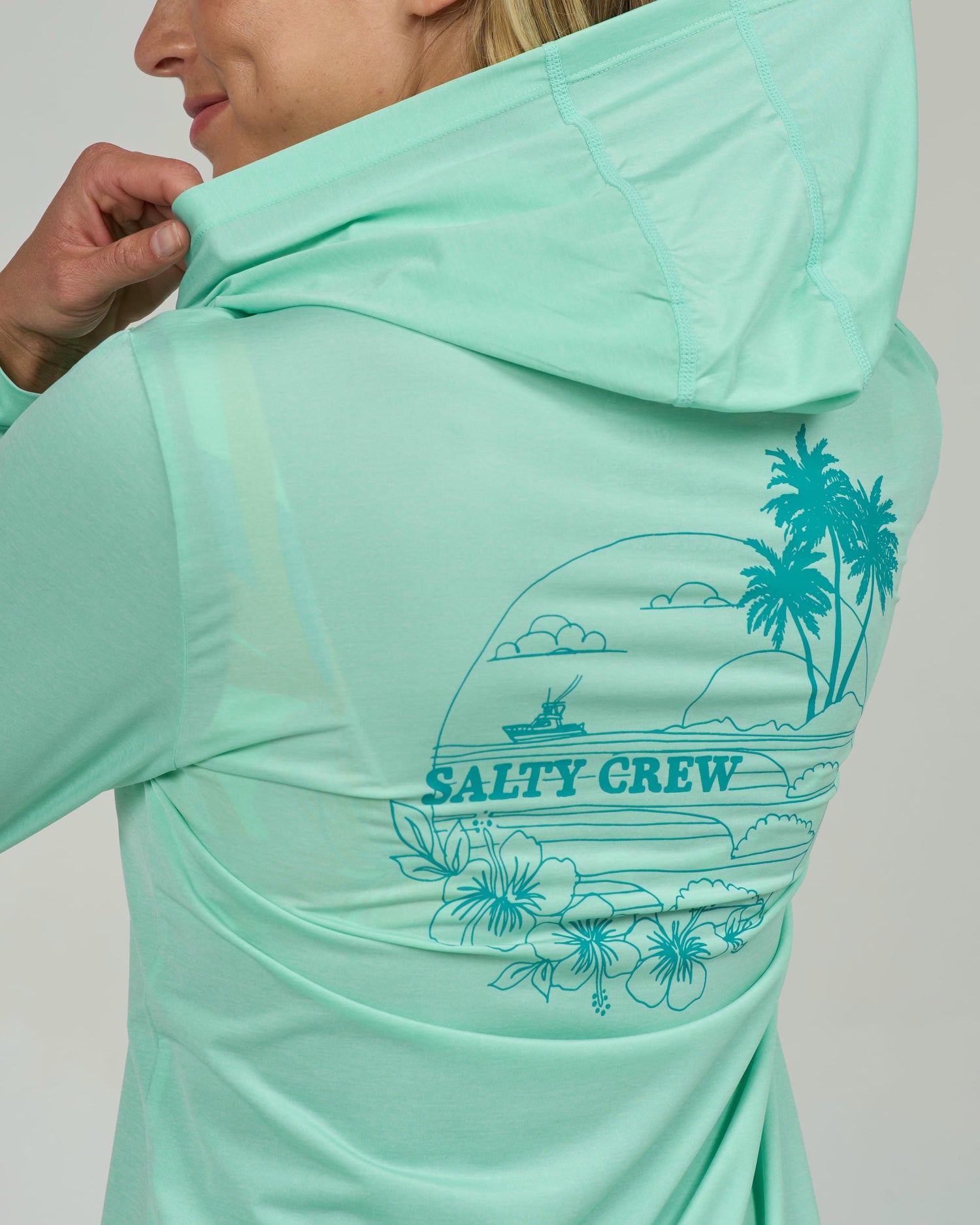 Heatwave Hooded Sunshirt - Mint