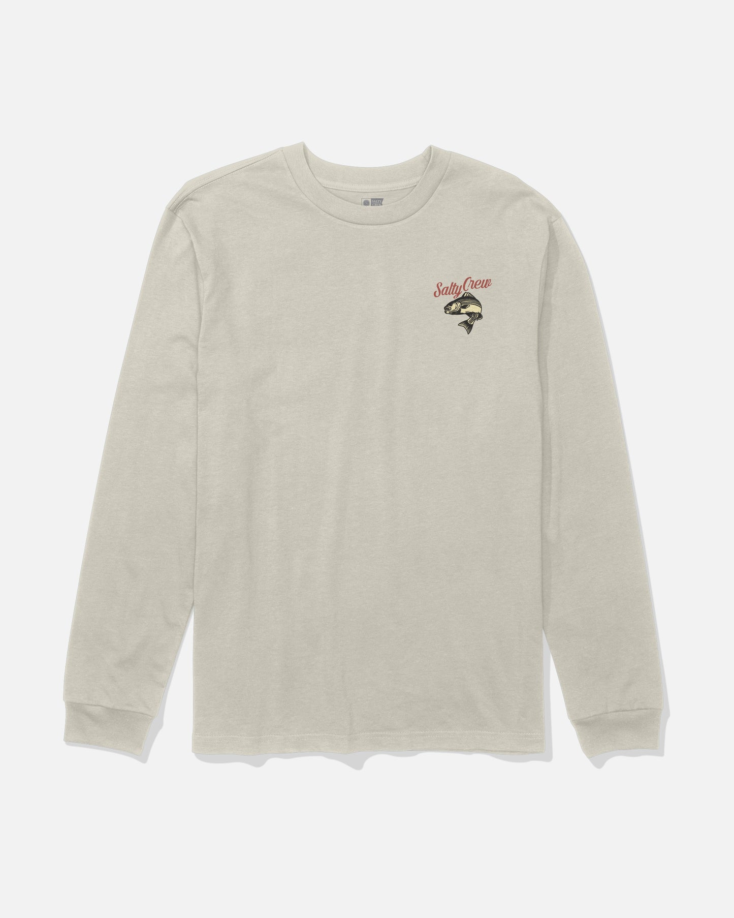 Striped Ls Tee - Moonbeam