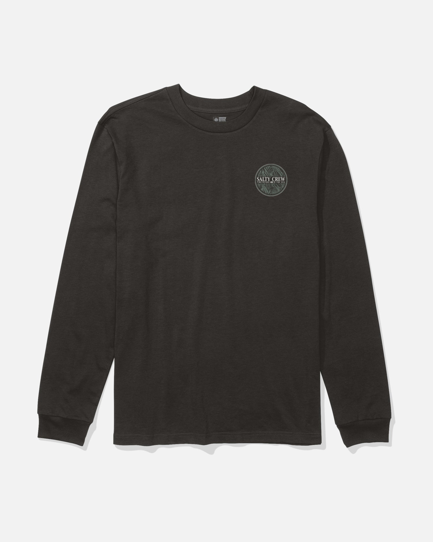 Salty Fill Ls Tee - Black