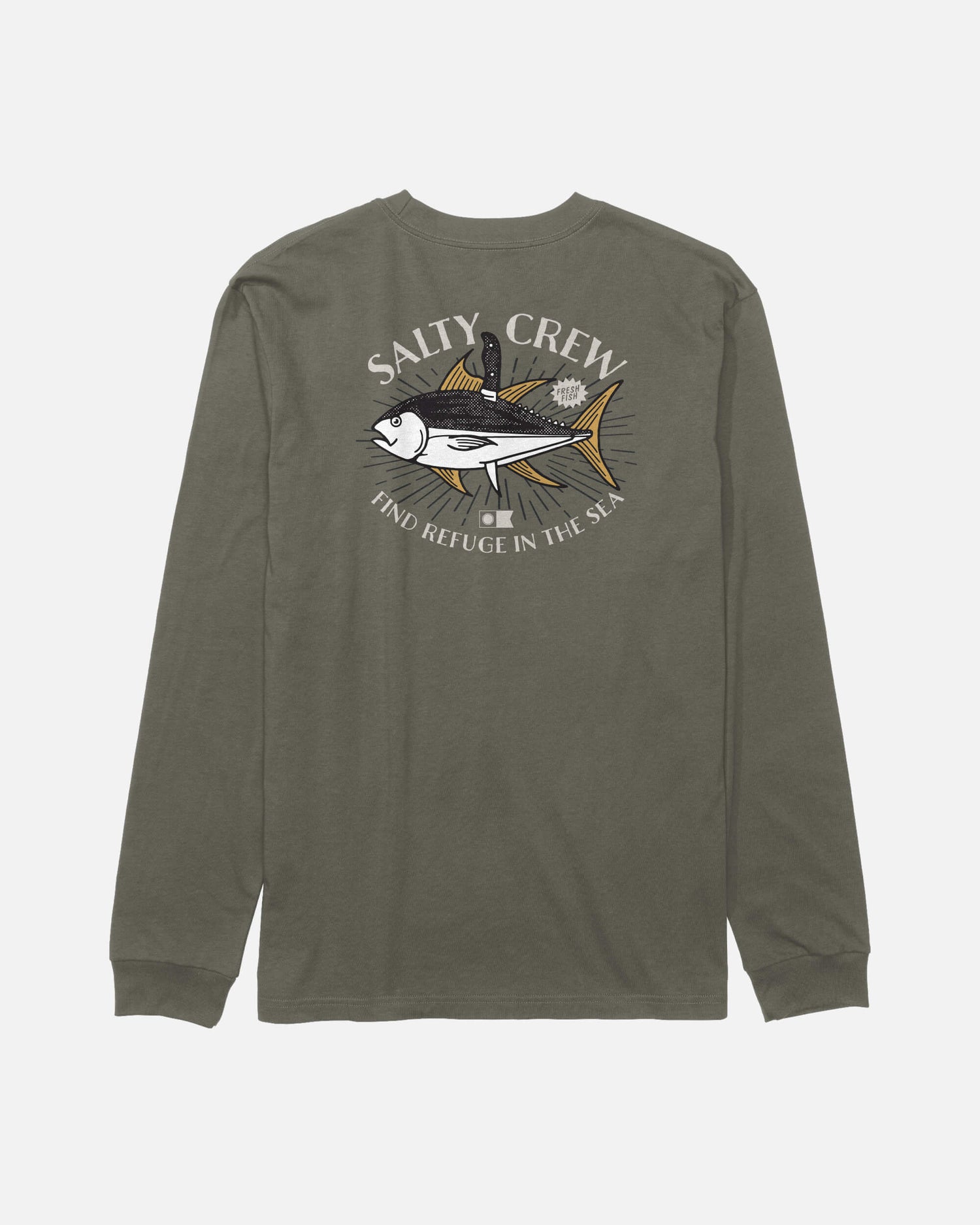 Omakase  Ls Tee Kids - Dusty Olive