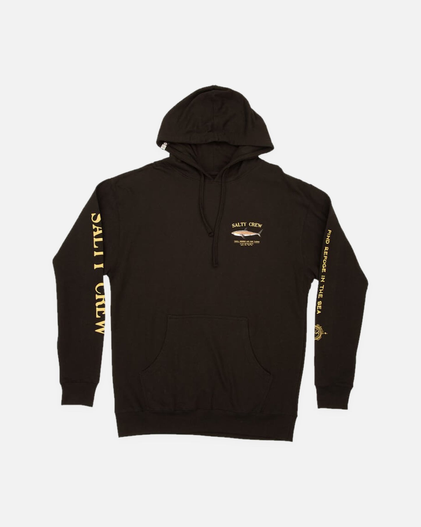 Bruce Hood Fleece - Black