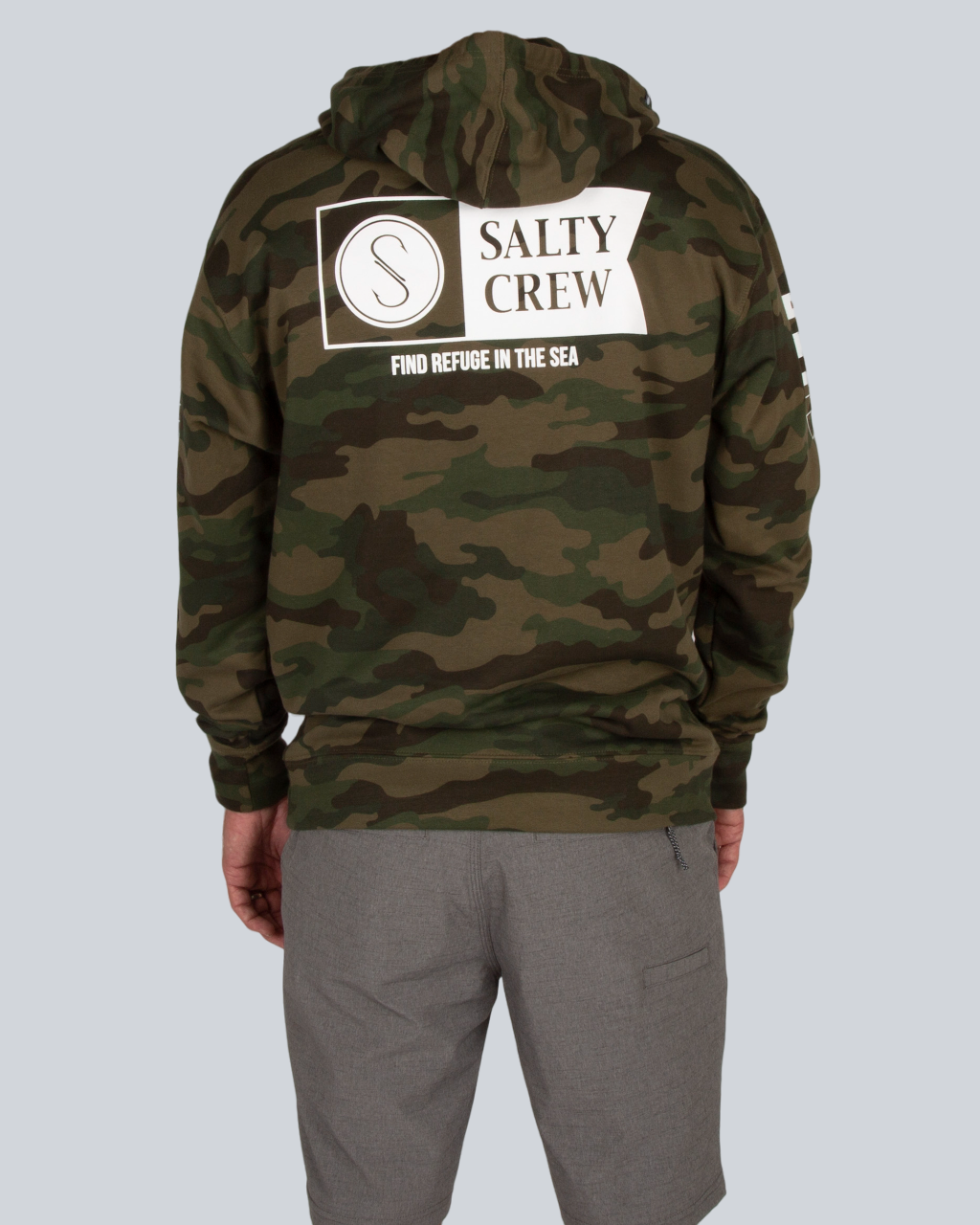 Alpha Capuche Camo Fleece