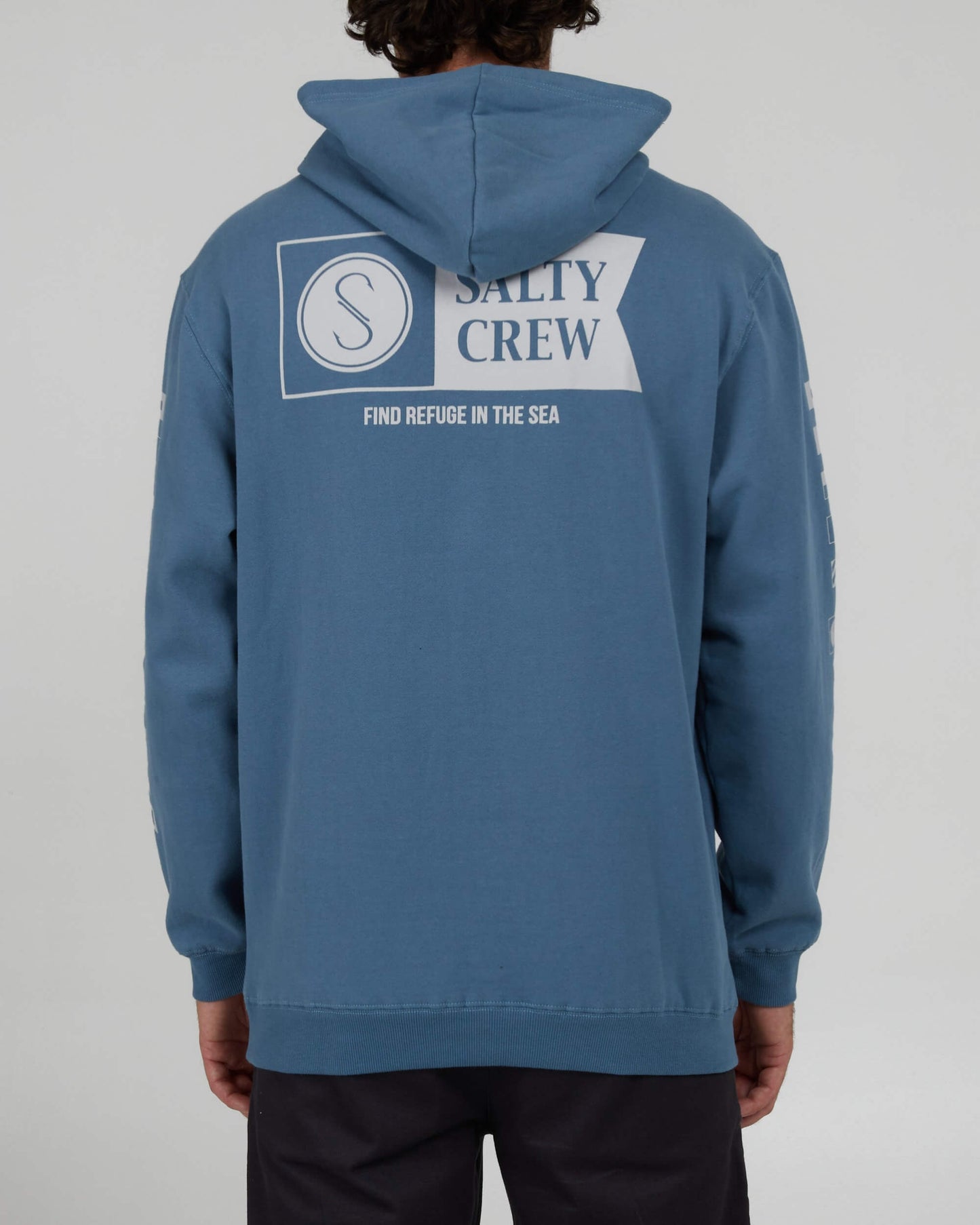 Salty Crew Homens - Alpha Fleece  - Ardósia