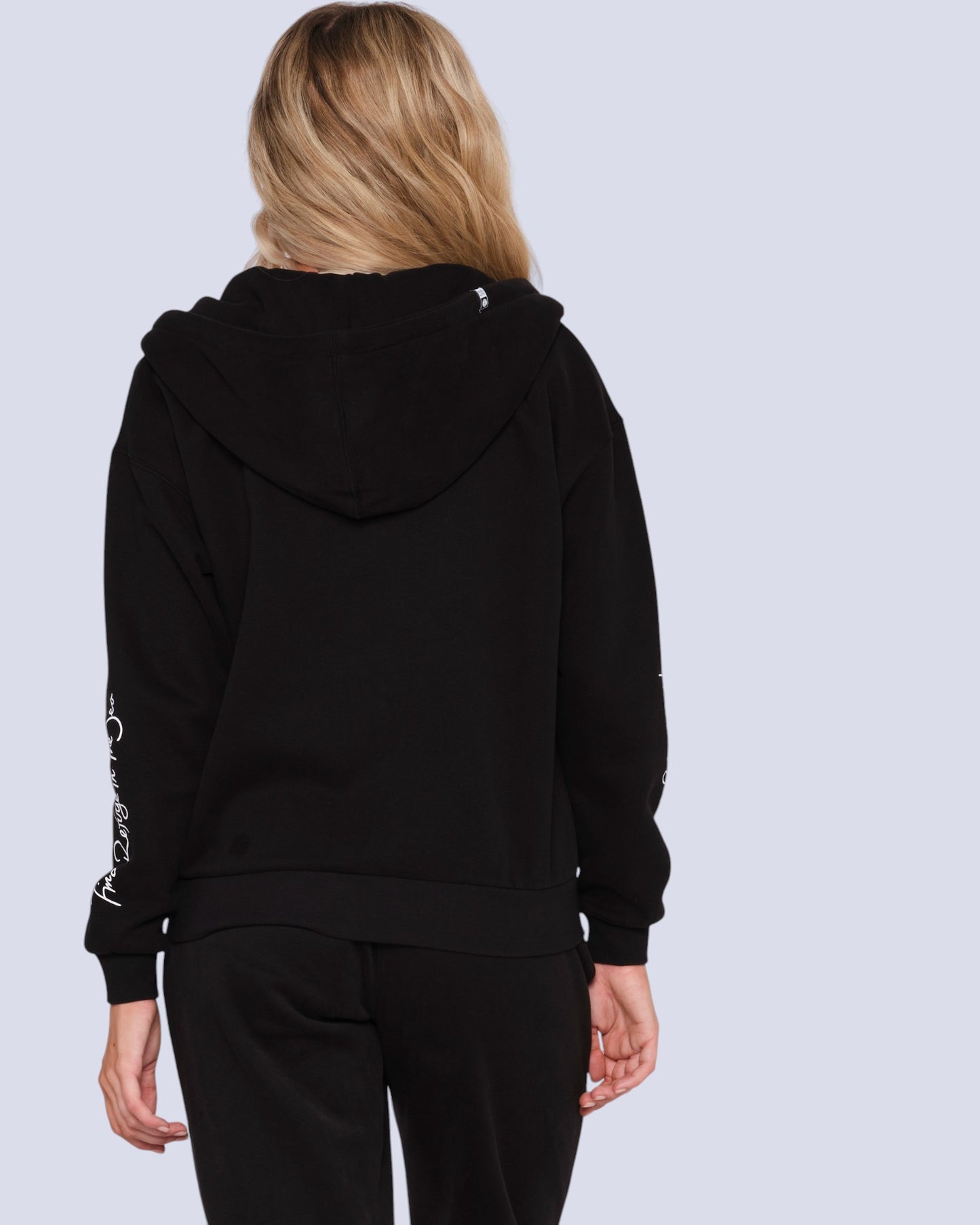 Alpha Black Zip Hoody