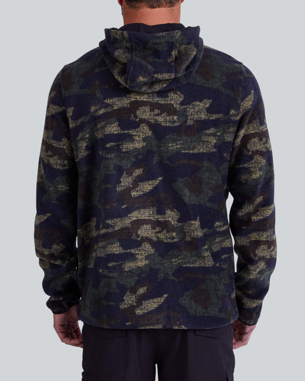 Edgewater Camo Hooded Full-Zip Fleece