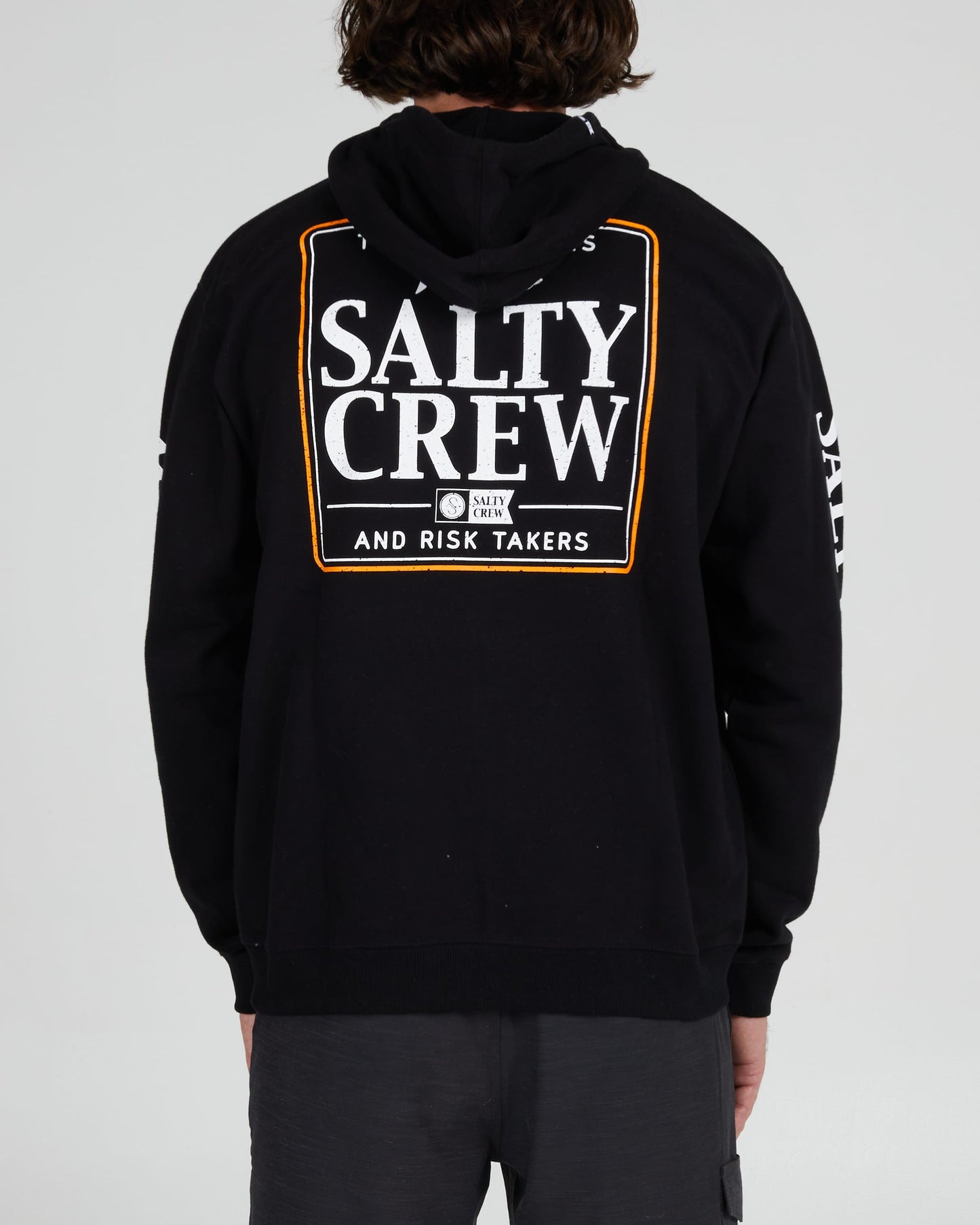 Salty Crew Hombres - Coaster Zip Fleece - Black