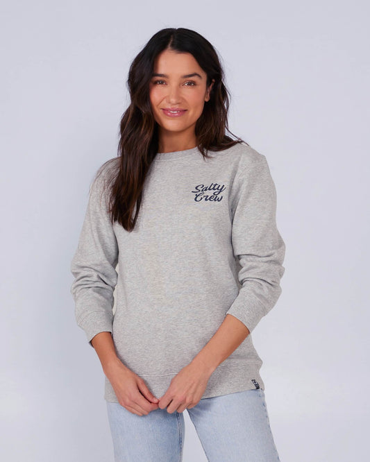 Salty Crew Donna - Equipaggio Jackpot - Athletic Heather