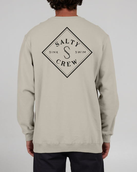 Salty Crew Heren - Tippet Crew Fleece - Bone