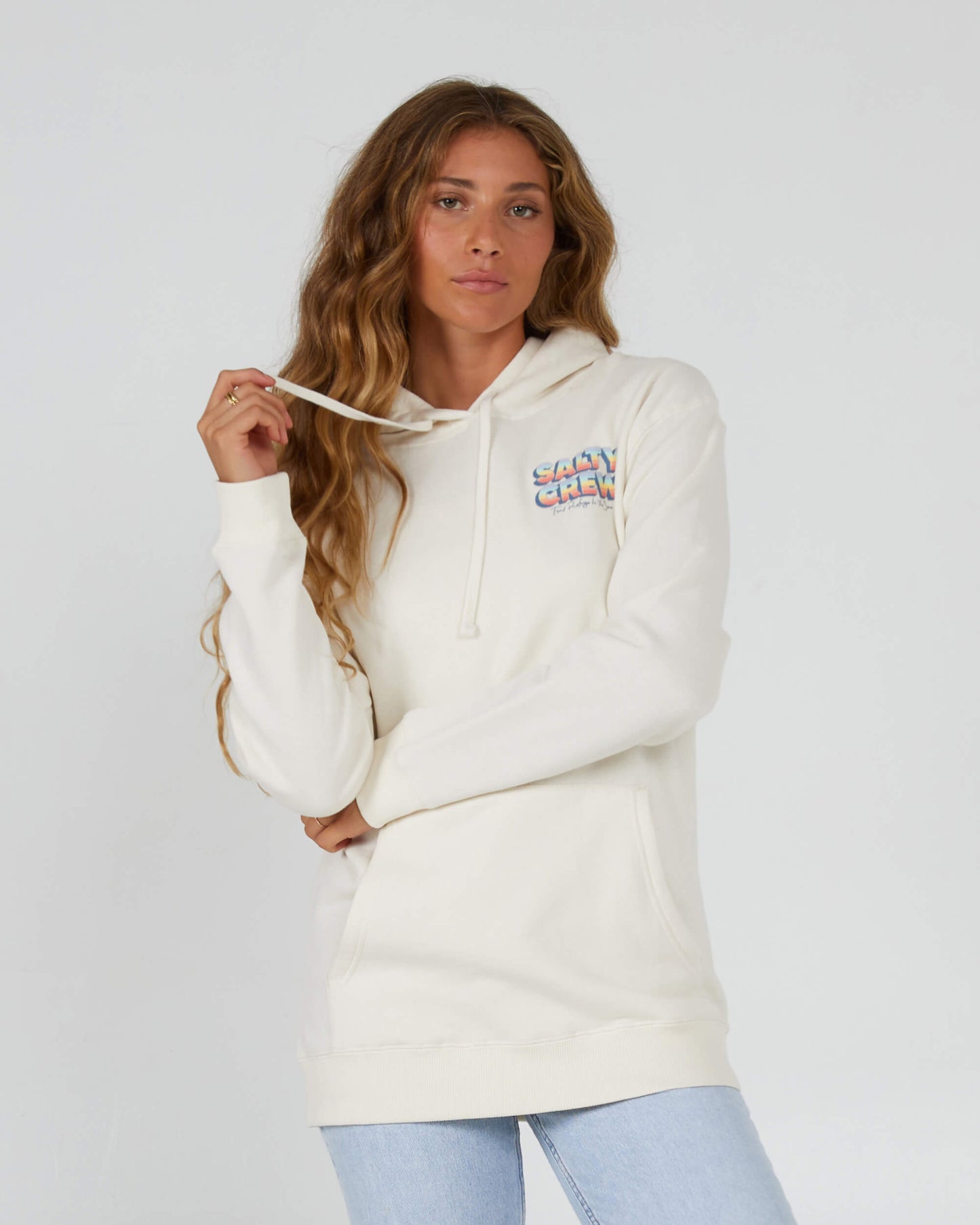 Salty Crew Dames - Summertime Hoody - Bone