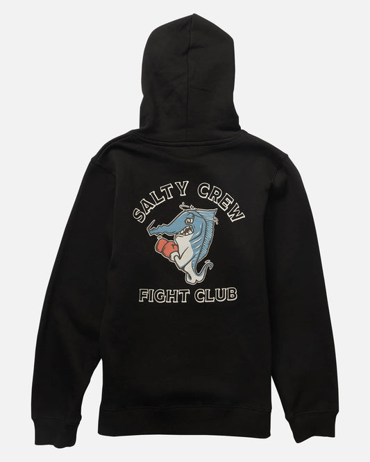 Salty Crew Boys - Club de la Lucha Boys Capucha Fleece - Black